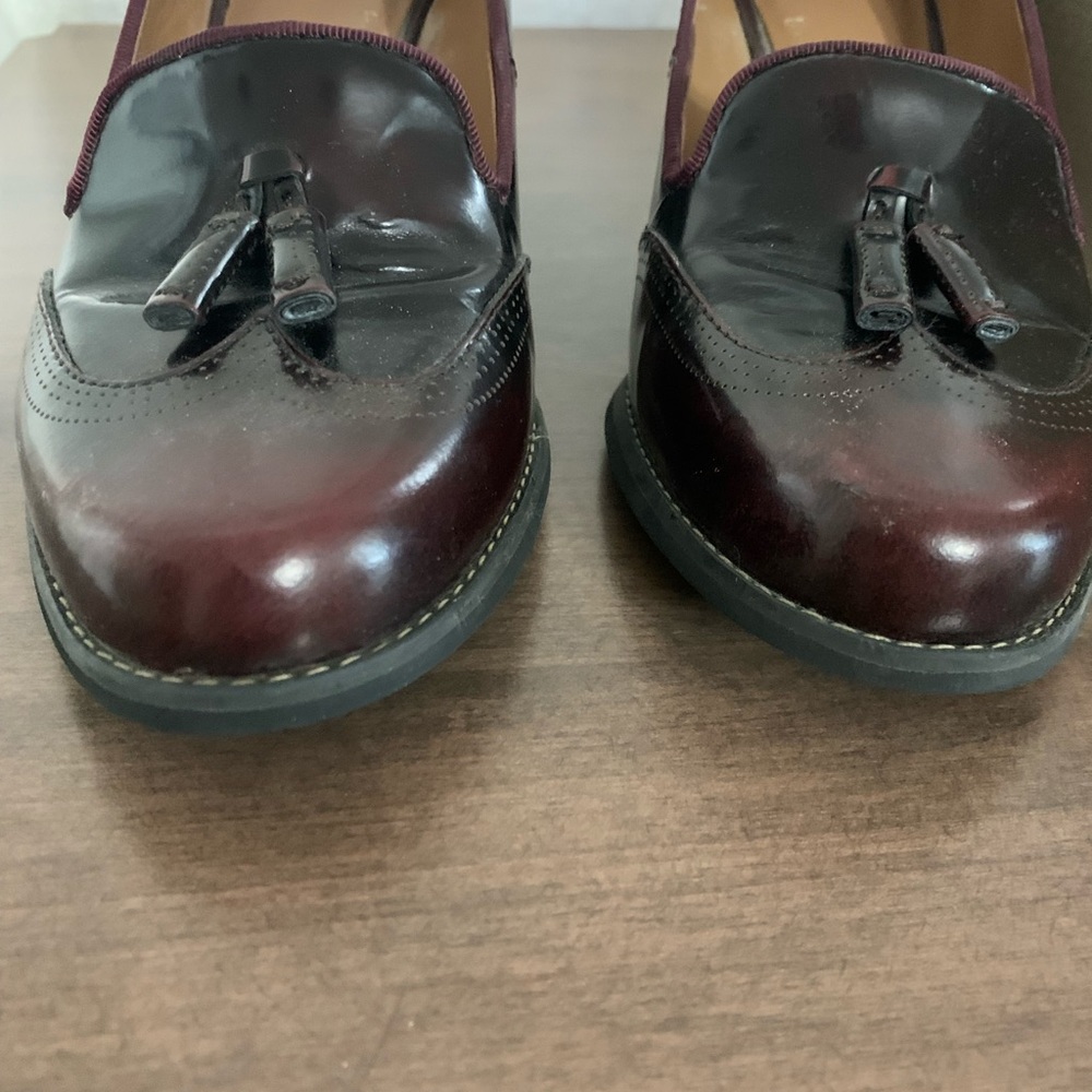 Clark heeled loafer